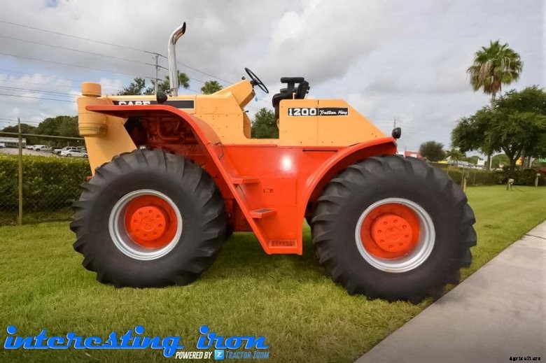 Case 1200 auction tractor